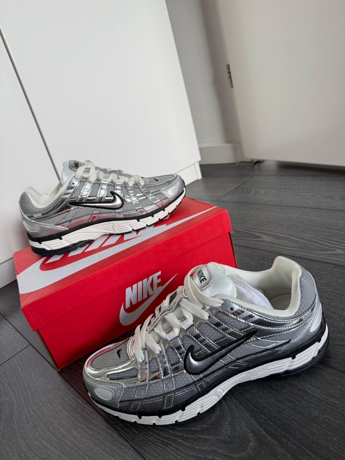 Nike p6000 sneakers, Wit, Ophalen of Verzenden, Sneakers of Gympen, Zo goed als nieuw