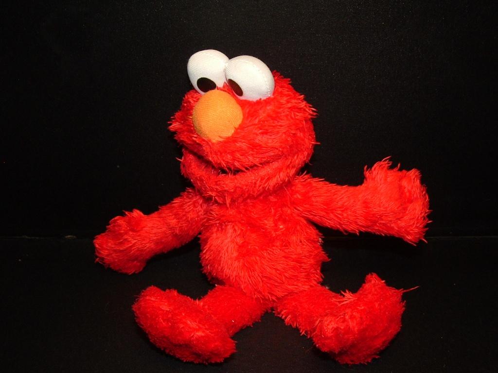 HASBRO ELMO UIT SESAMSTRAAT VAN JIM HENSON PLUCHE, Verzenden, Nieuw, Overige typen