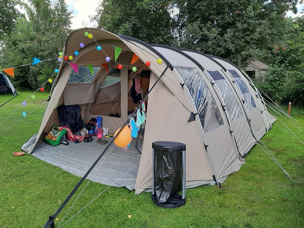 6 persoons tent, Caravans en Kamperen, Ophalen, Gebruikt, Tot en met 6