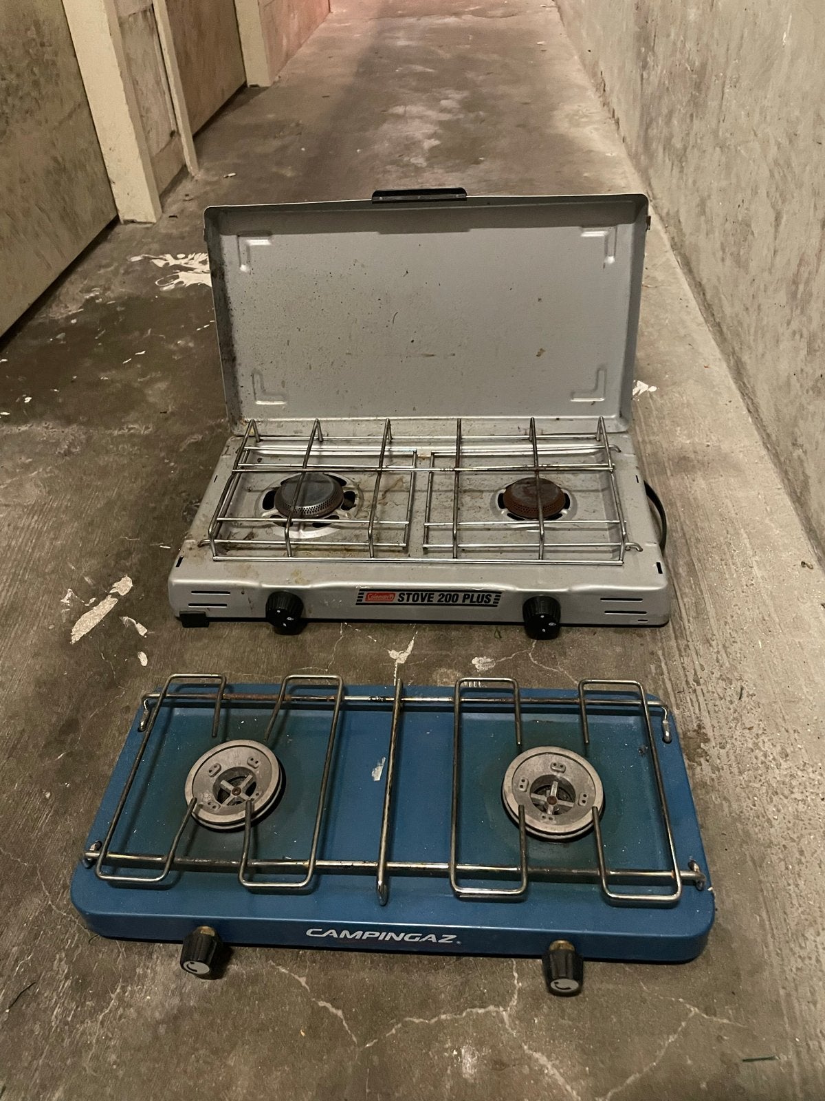 2x Gas kooktoestel - Campingaz & Coleman - Getest, Ophalen, Gebruikt