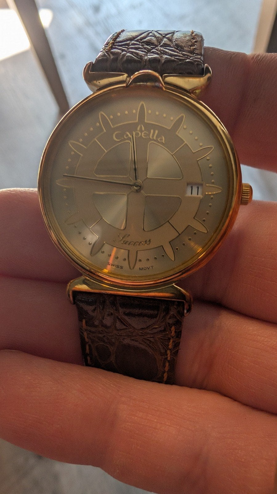 Capella Success horloge, Ophalen of Verzenden, Goud, Overige merken, 1960 of later
