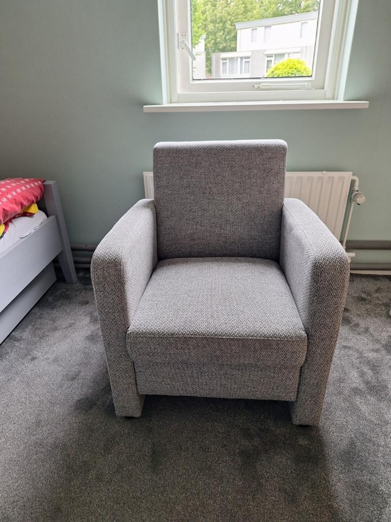 Fauteuil / stoel, Ophalen, Gebruikt, Stof, 50 tot 75 cm