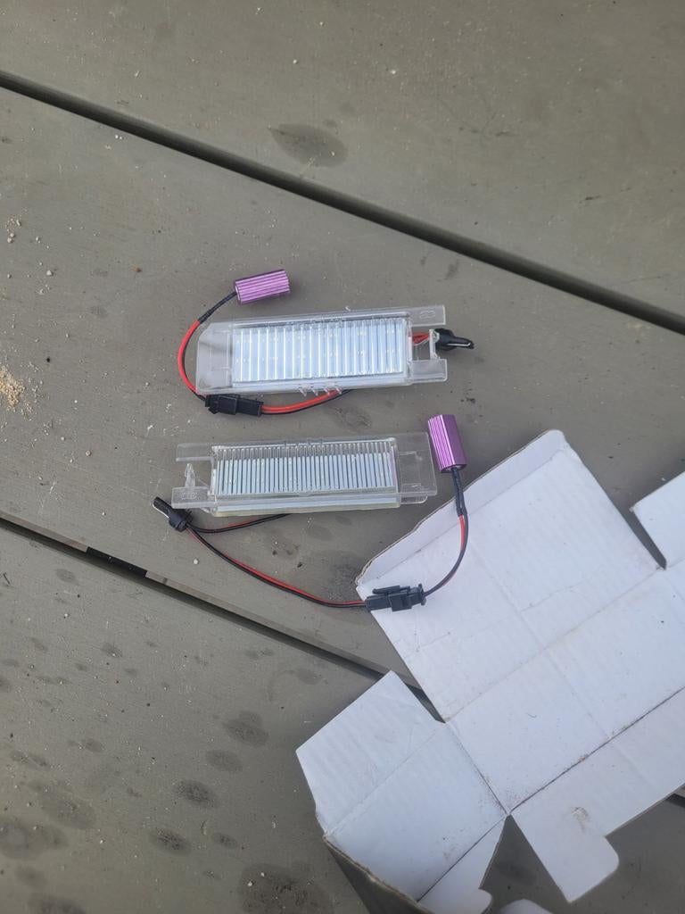 Led lampen voor corsa d kentekenplaat, Ophalen of Verzenden
