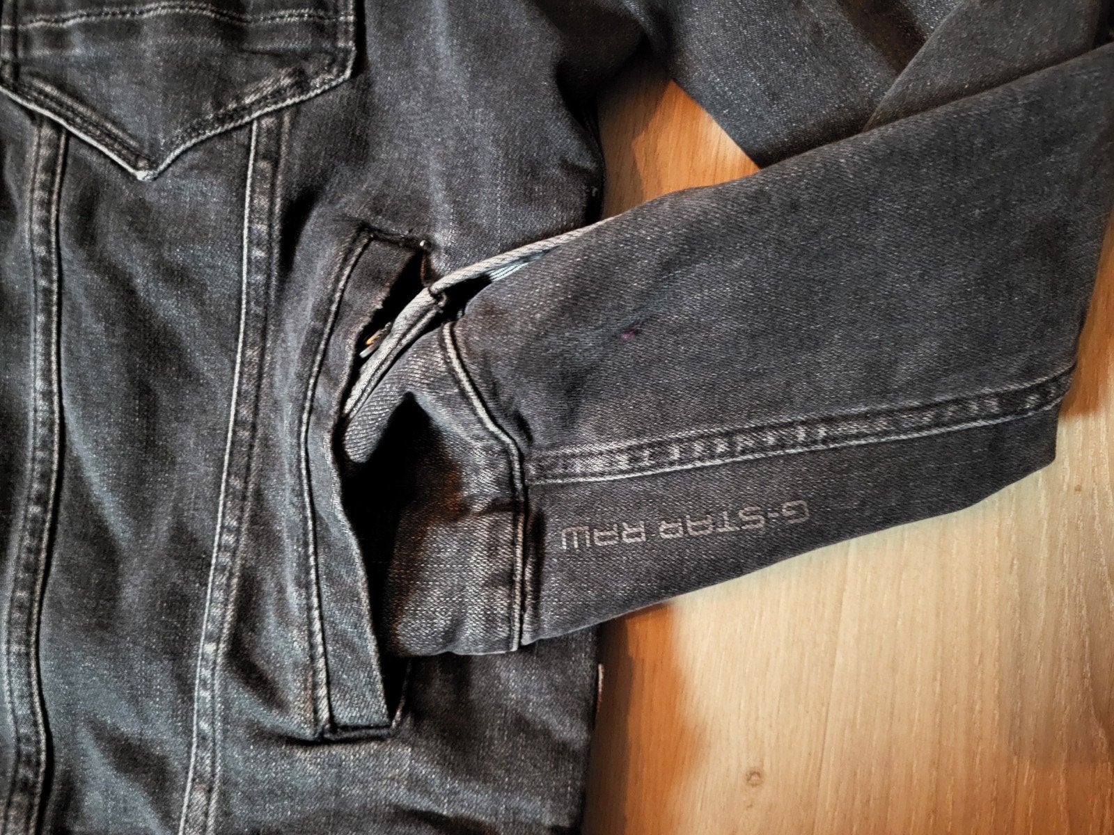 G-STAR RAW. Denim dames jack,
maat L, Maat 42/44 (L), Ophalen of Verzenden, Grijs, G-STAR RAW