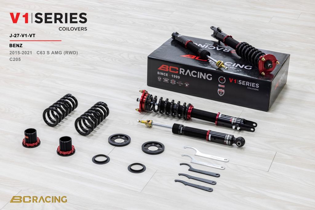 BC Racing schroefset verlaging - Mercedes C63 S AMG RWD C205, Ophalen of Verzenden