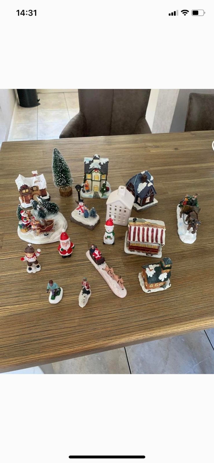 Kerst spullen, Ophalen, Zo goed als nieuw