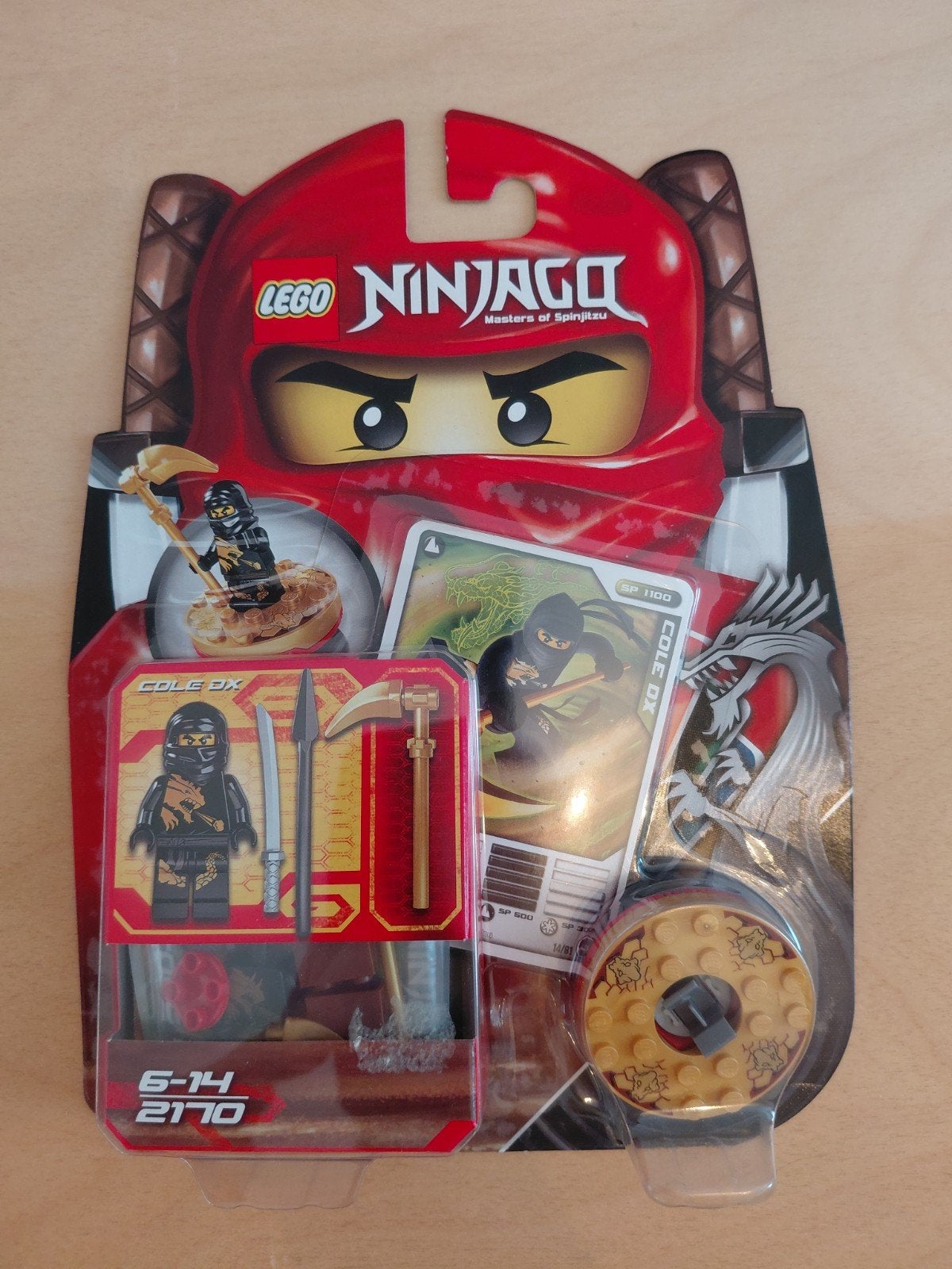 LEGO Ninjago Cole DX Spinnerset 2170 - Nieuw/Sealed, Kinderen en Baby's, Speelgoed | Duplo en Lego, Verzenden, Nieuw