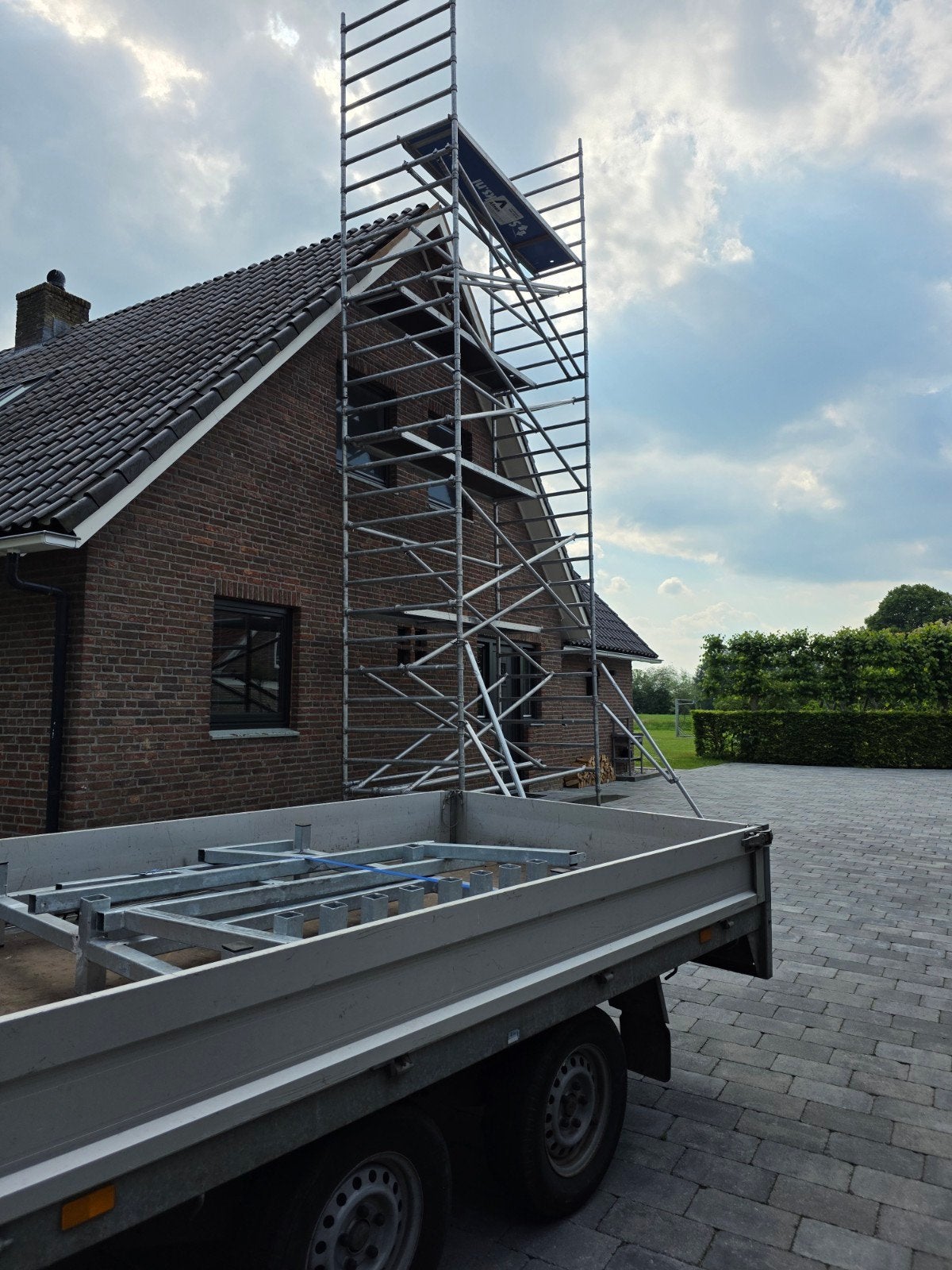 Rolsteigers te huur 10m & 12.5m, Ophalen, Zo goed als nieuw, Rolsteiger of Kamersteiger, 5 meter of hoger