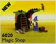 Lego Castle Dragon Masters 6020 Magic Shop, Lego, Ophalen of Verzenden, Zo goed als nieuw, Castle
