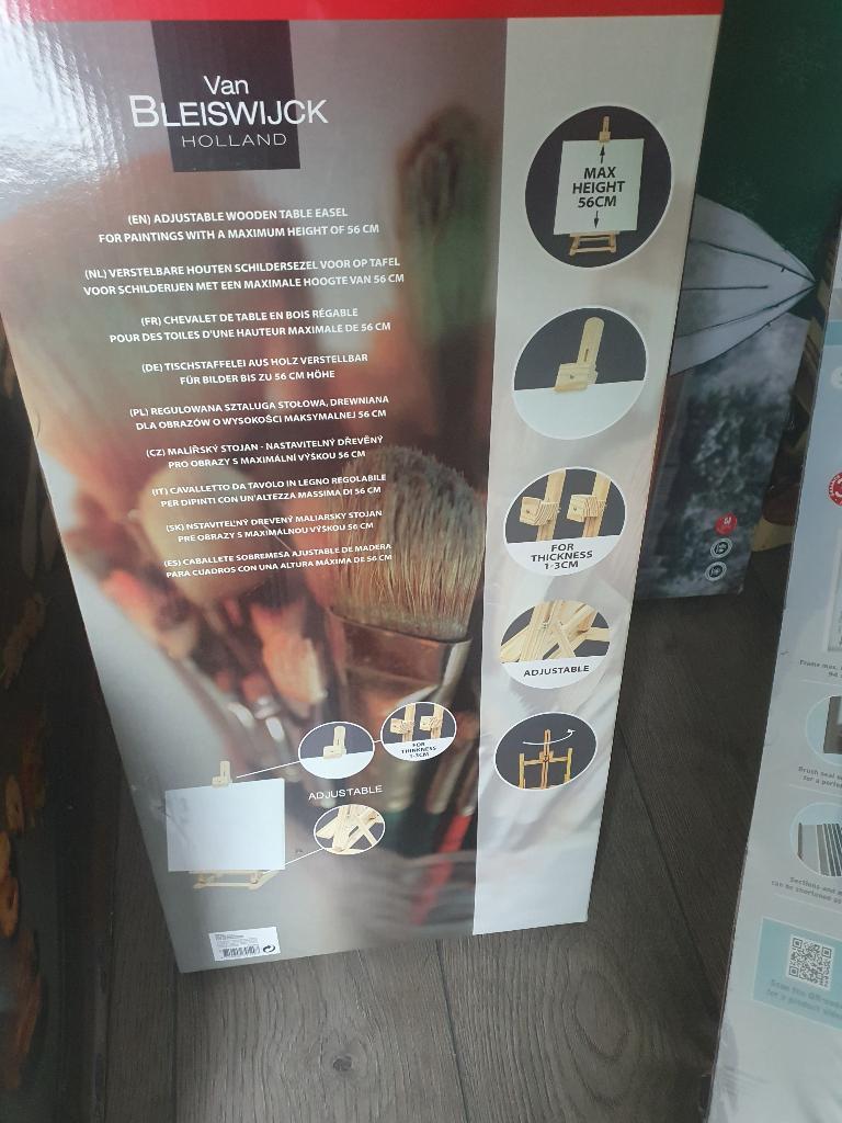 Schilder tafel nieuw, Hobby en Vrije tijd, Schilderen, Ophalen, Nieuw, Overige typen