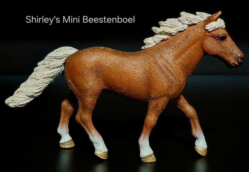 schleich welsh hengst, Ophalen of Verzenden, Gebruikt, Paard, Beeldje of Figuurtje