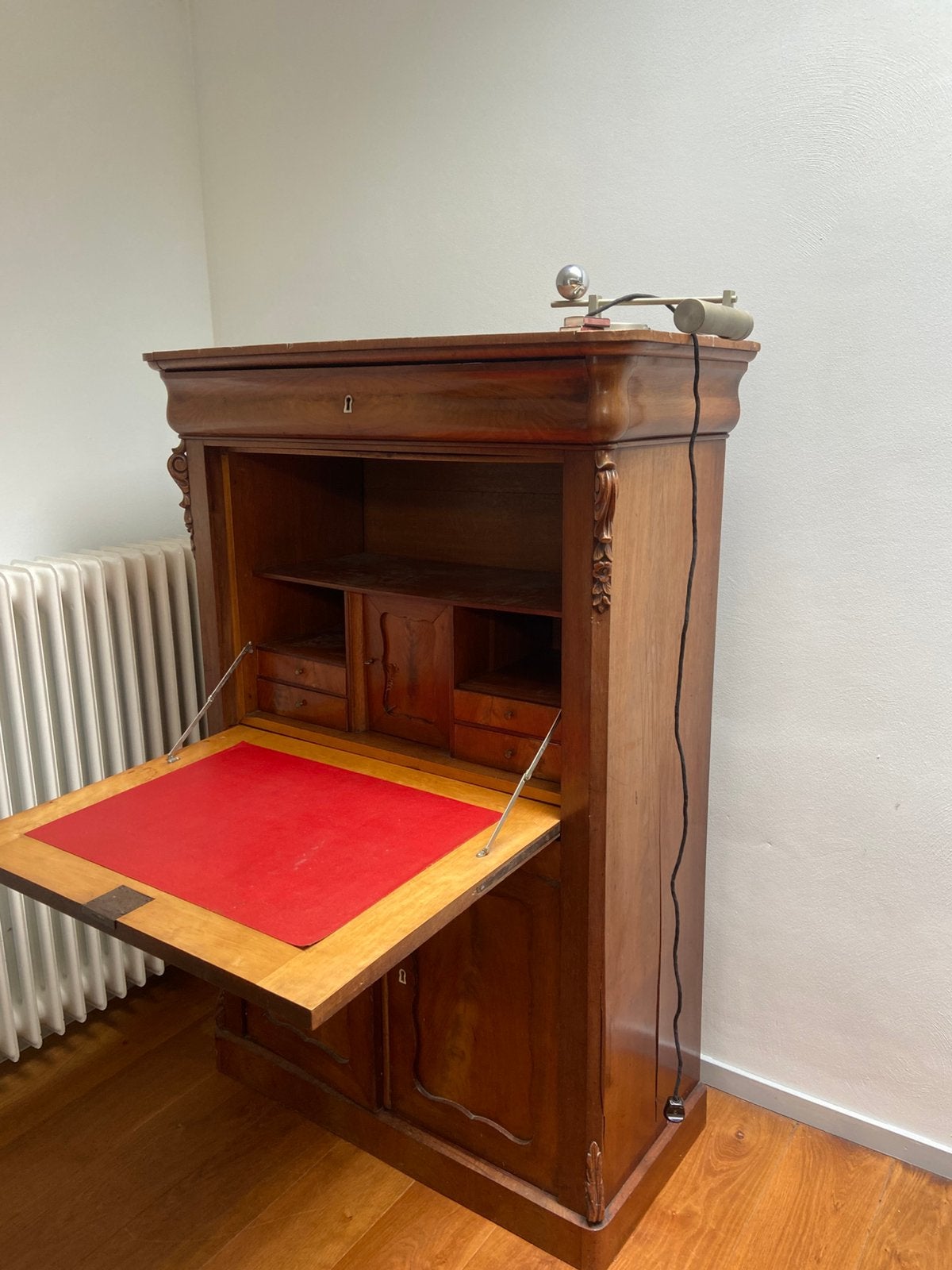 Biedermeier secretair 1.50-1.01, Ophalen, Overige materialen, Gebruikt, Biedermeier
