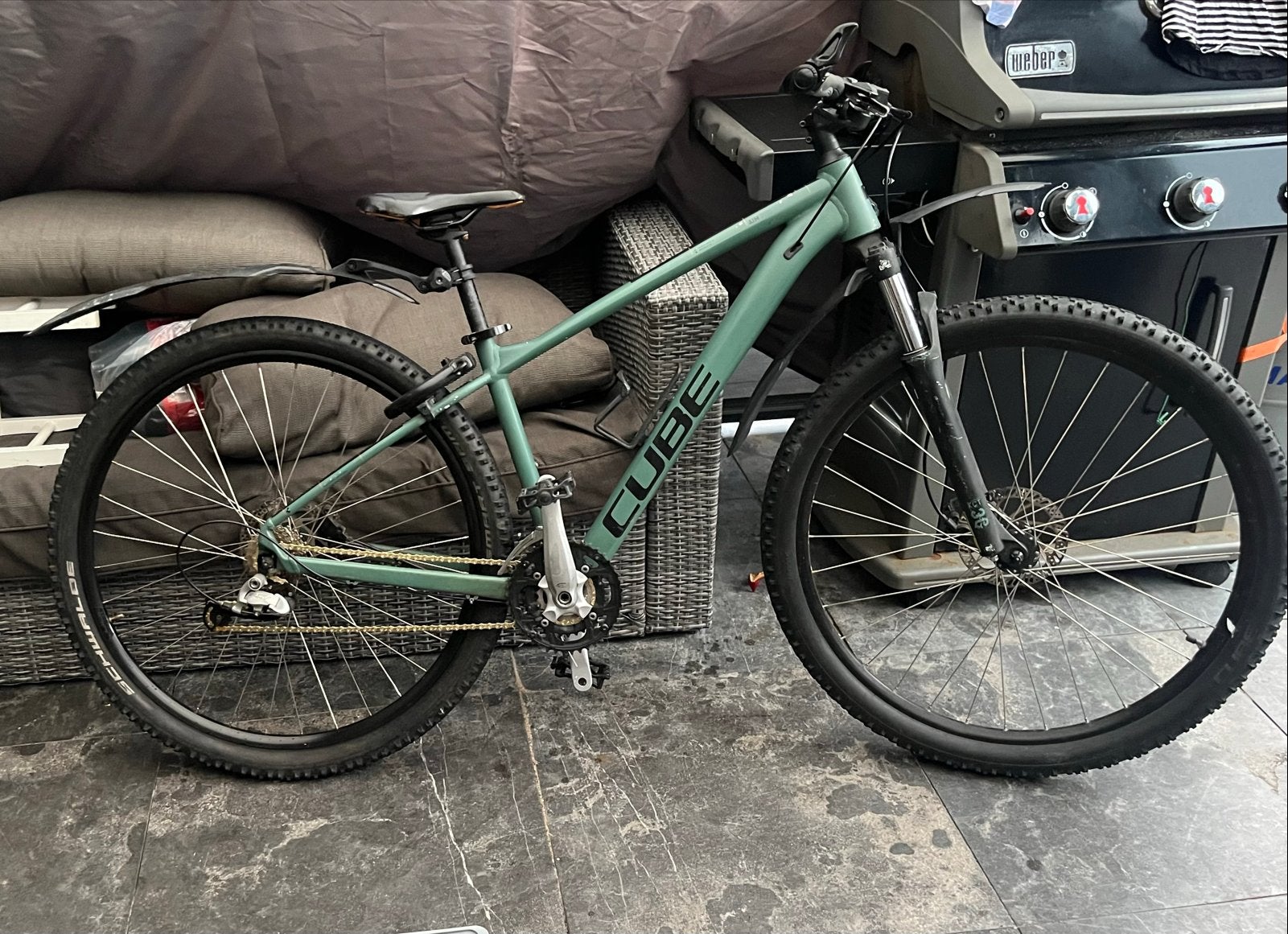 Cube Aim 29 inch Mountainbike mtb, Ophalen, Gebruikt, Overige merken