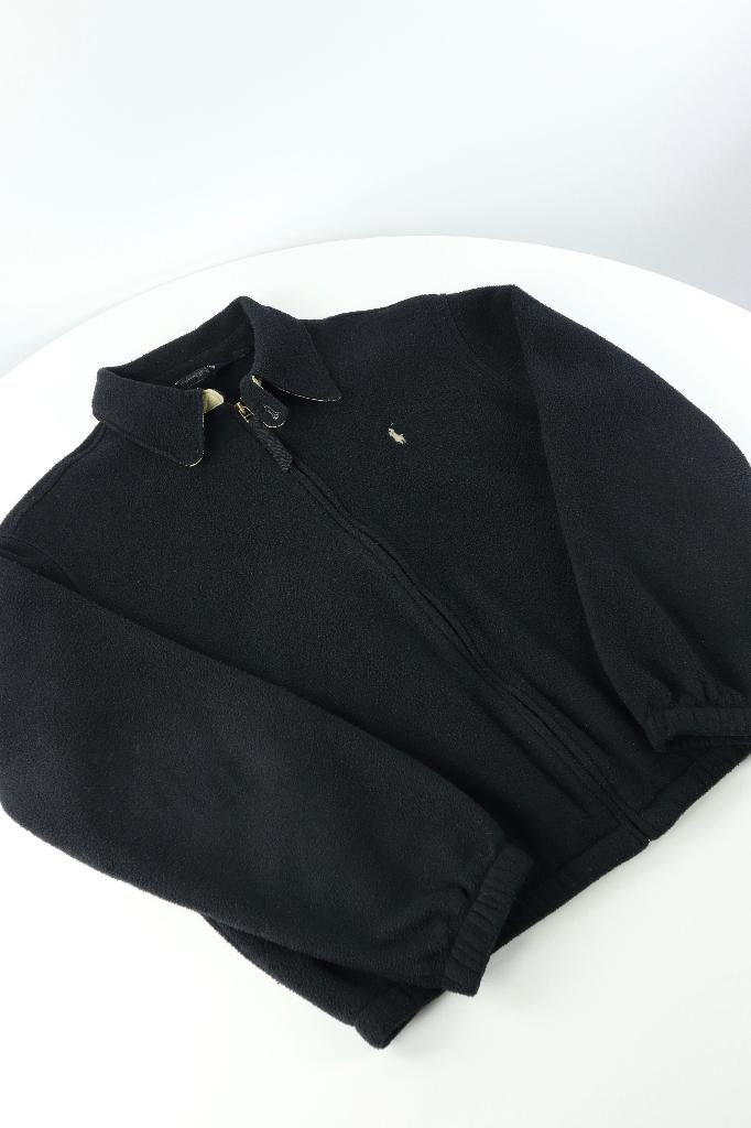 Ralph Lauren teddy jas - S, Zwart, Ralph Lauren, Ophalen of Verzenden, Zo goed als nieuw