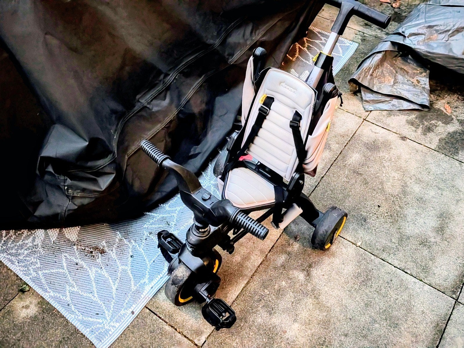 Free Kids' Tricycle with Parent Push Handle, Fietsen en Brommers, Ophalen, Zo goed als nieuw, Overige typen