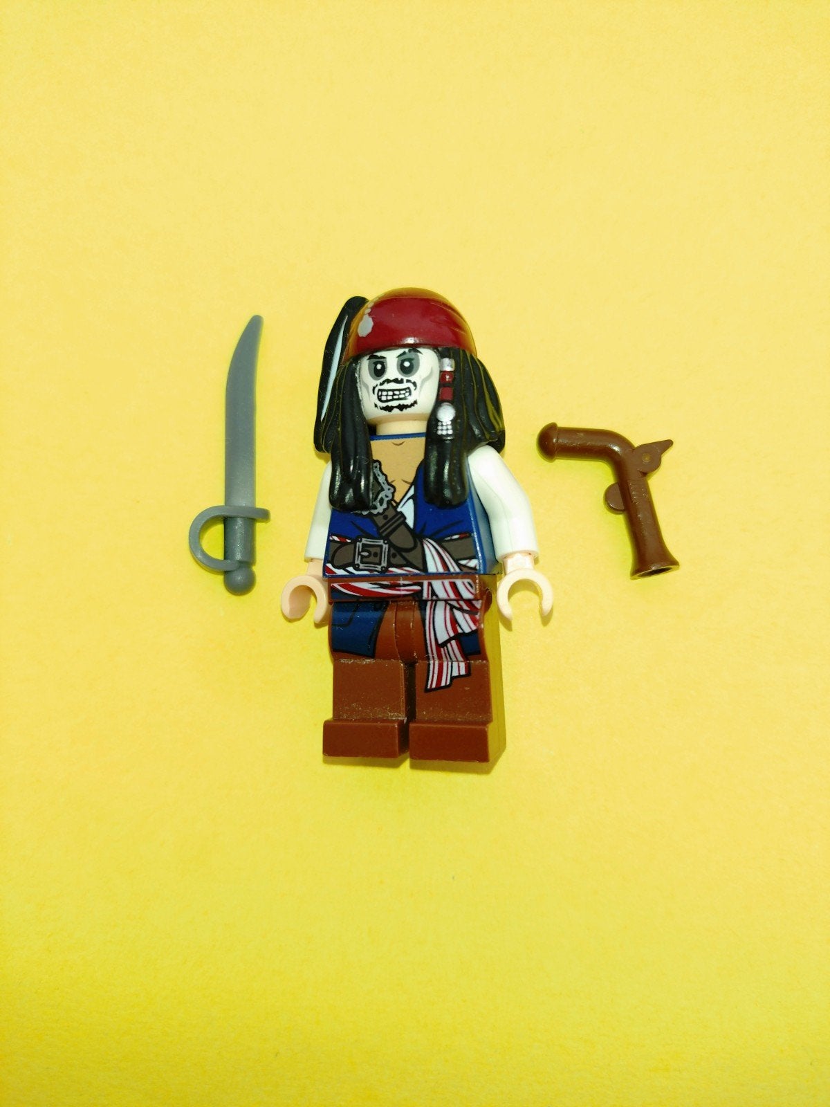 LEGO PIRATES OF THE CARIBBEAN JACK SPARROW FIGUUR/POPPETJE, Kinderen en Baby's, Speelgoed | Duplo en Lego, Overige thema's, Lego