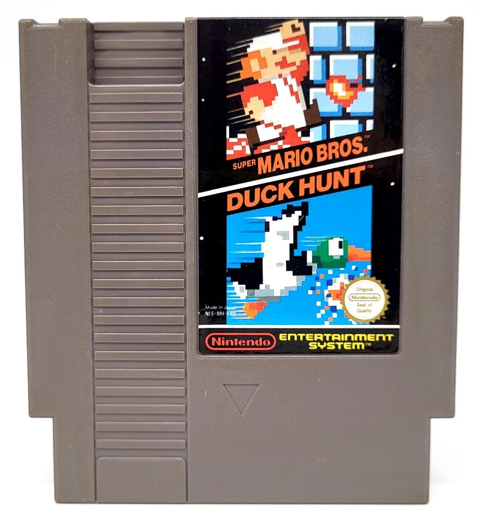 Super Mario Bros. Duck Hunt - Nintendo NES Cartridge - PAL B, Spelcomputers en Games, Gebruikt, 2 spelers, Ophalen of Verzenden