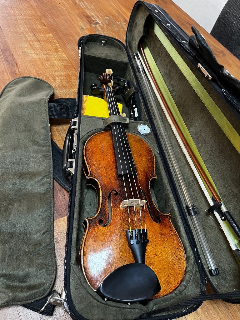 Antieke viool, Muziek en Instrumenten, Strijkinstrumenten | Violen en Altviolen, Ophalen, Gebruikt, Viool, 4/4-viool