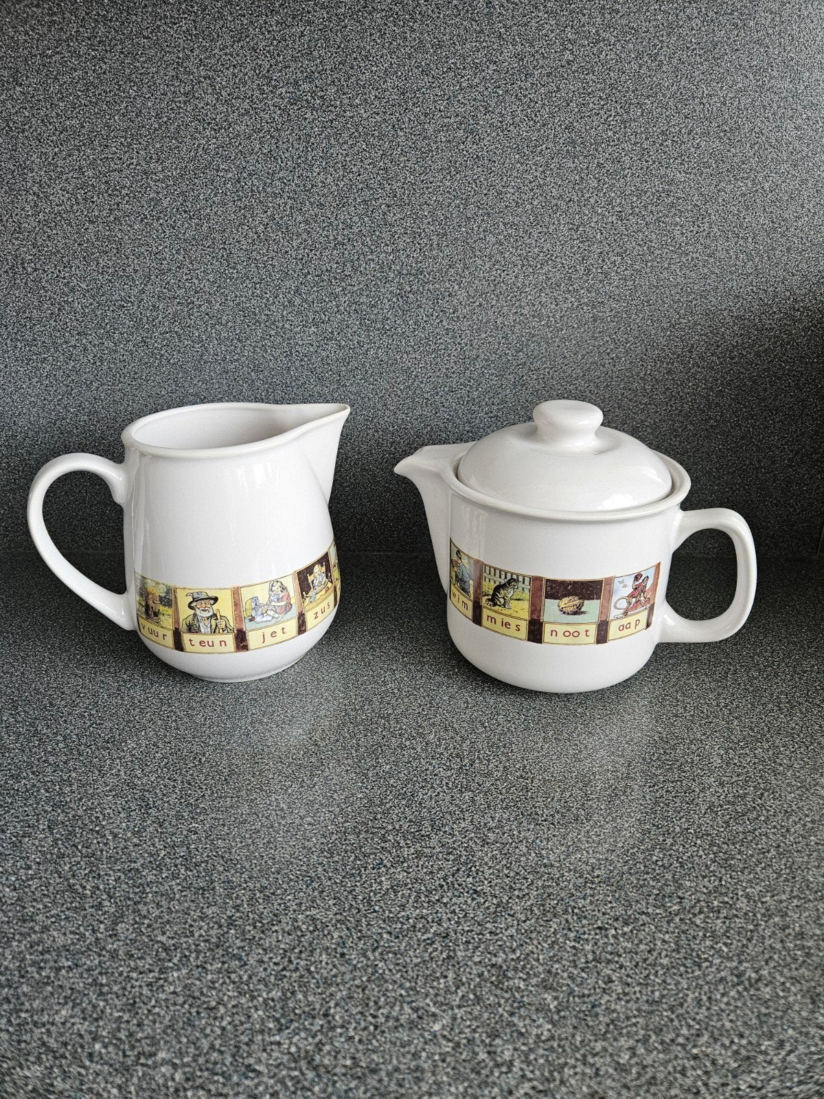 Ot en Sien theepot en Melkkan, Ophalen of Verzenden, Overige stijlen, Overige typen