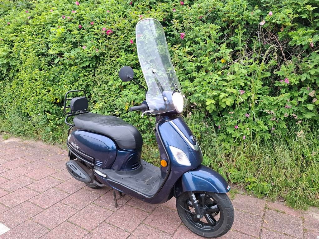 Sym Fiddle III Scooter - Blauw, Goede Staat, Ophalen of Verzenden, Gebruikt, Benzine