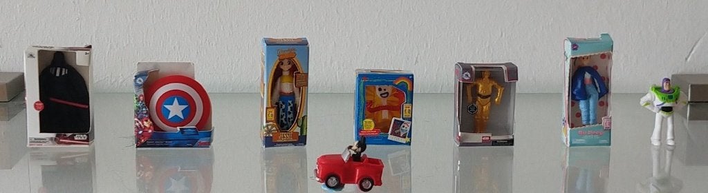 diverse Zuru disney mini poppetjes, volgnr 49, Ophalen of Verzenden, Mickey Mouse, Gebruikt, Beeldje of Figuurtje