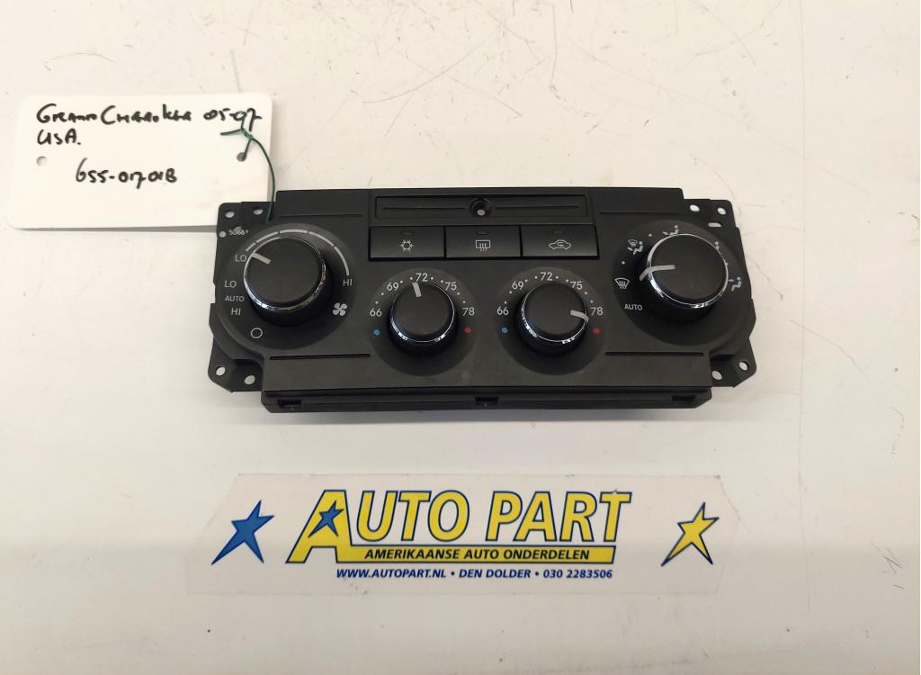 Jeep Grand Cherokee kachelbediening 2005-2007, Gebruikt, PO Box 21-8004 | Auburn Hills, MI 48321-8004, Ophalen of Verzenden, Jeep