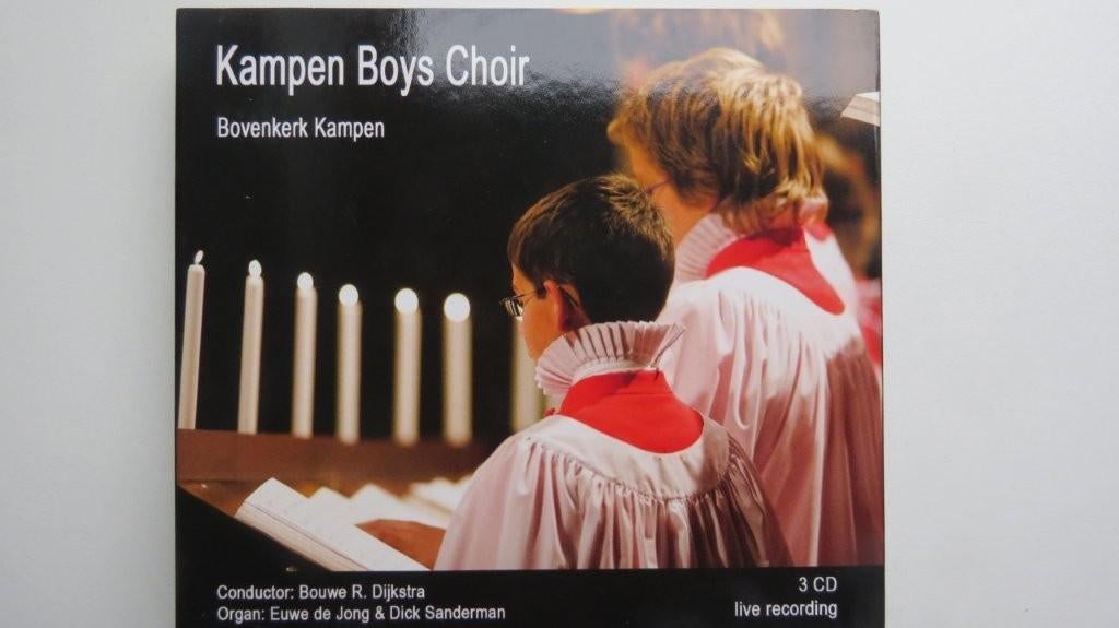 3Cd: Kampen Boys Choir o.l.v. Bouwe R. Dijkstra, Ophalen of Verzenden, Classicisme, Zo goed als nieuw, Kamermuziek