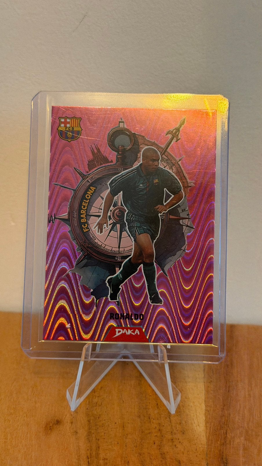 Ronaldo R9 FC Barcelona – 4 DAKA kaarten – /99 en /149, Verzenden, Zo goed als nieuw, Buitenlandse clubs, Poster, Plaatje of Sticker