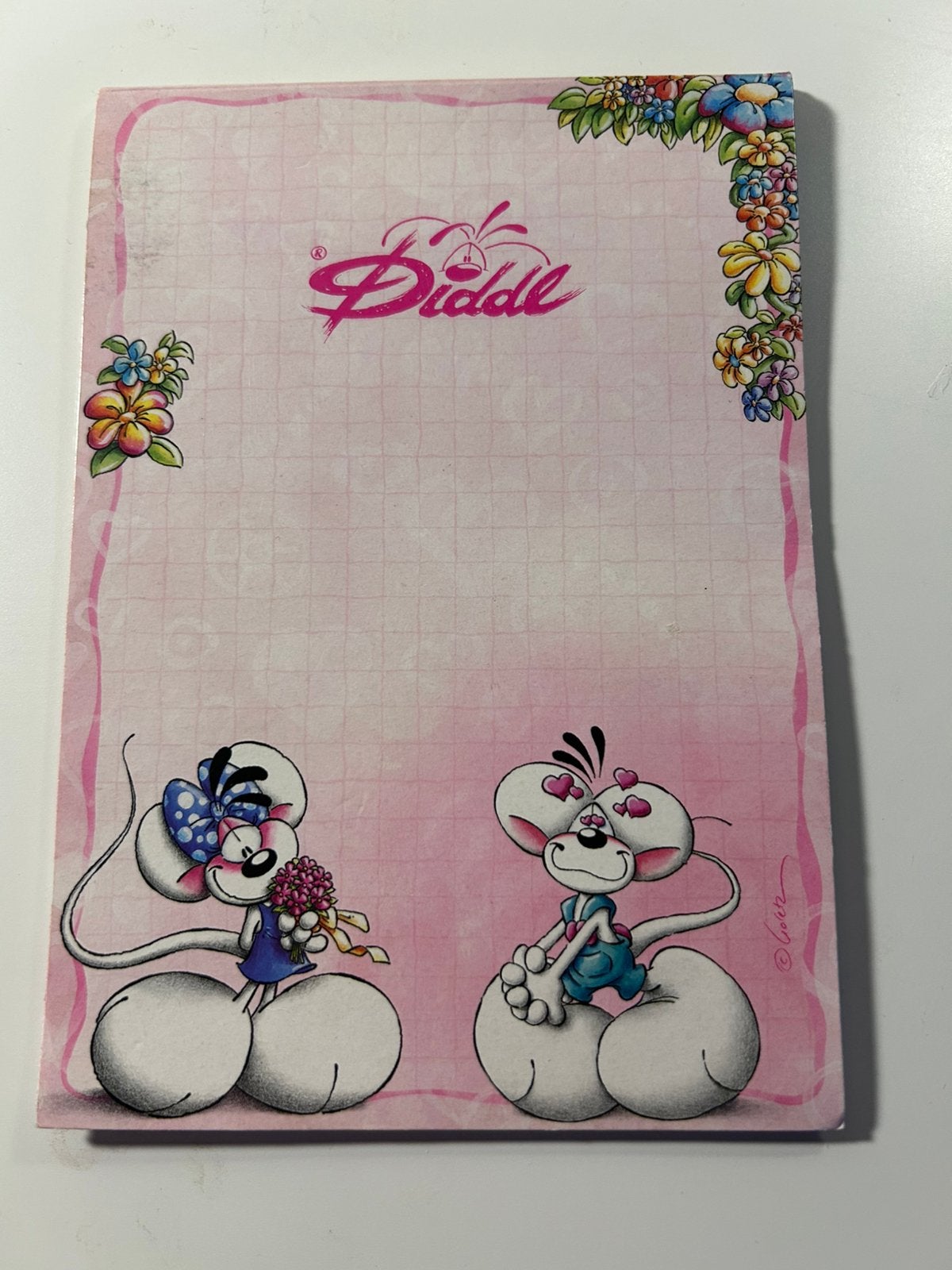 Diddle a6 blok, Ophalen, Gebruikt, Papier, Kaart of Schrift