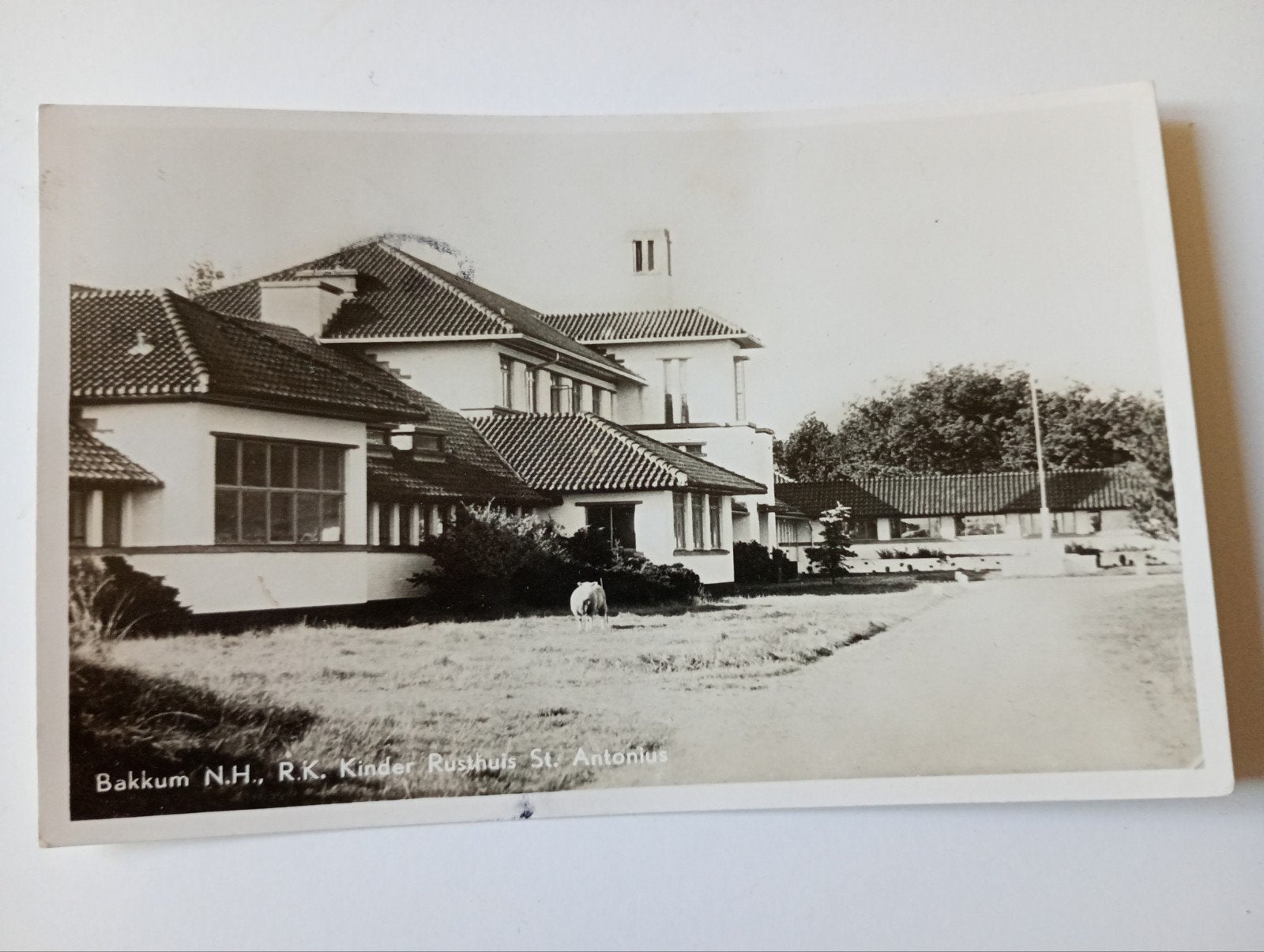 Bakkum Castricum Kinder Rusthuis St. Antonius 1948, Ophalen of Verzenden, 1940 tot 1960, Gelopen, Noord-Holland