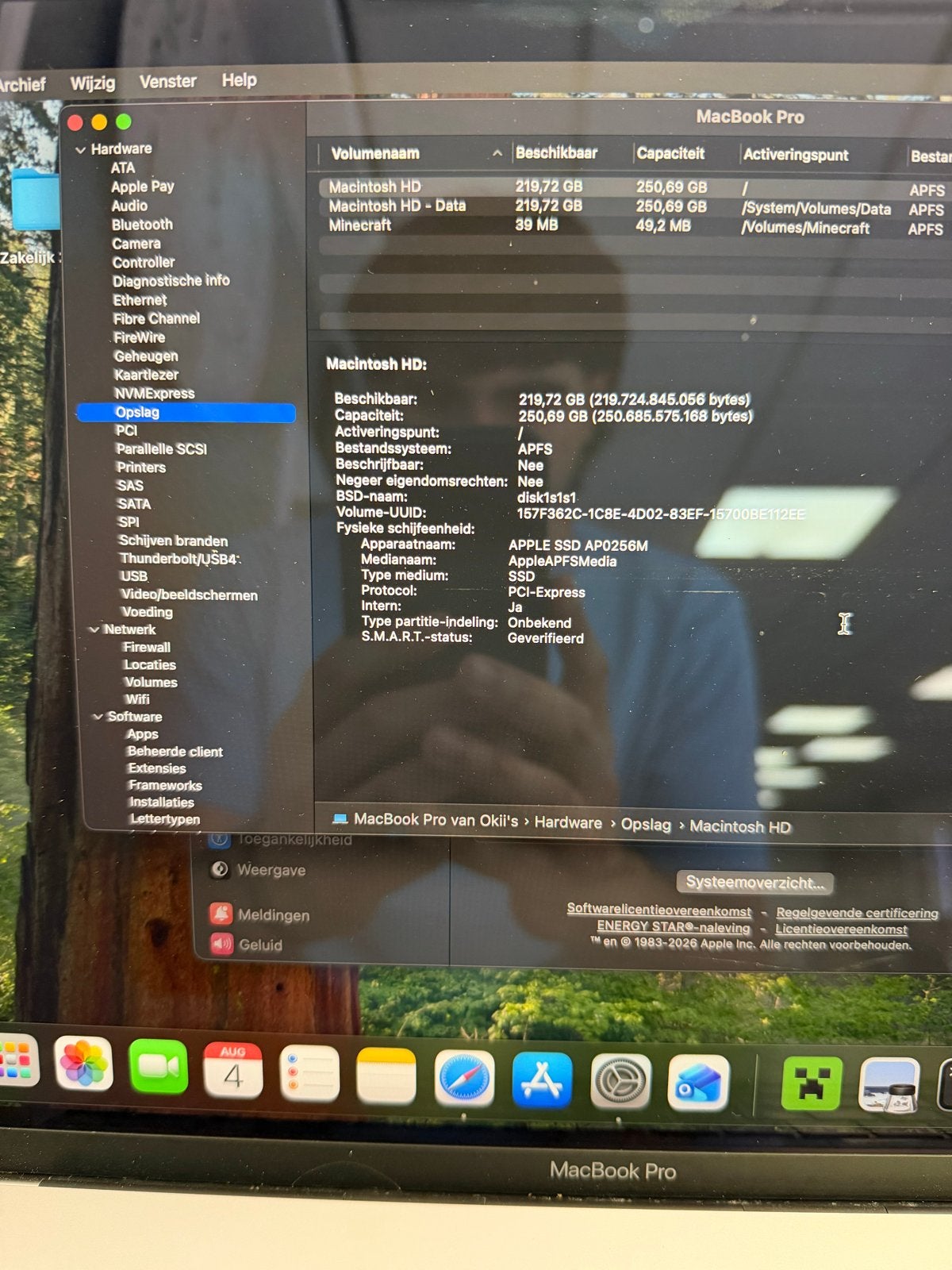 MacBook Pro 15-inch, 2019 - i7, 16GB RAM, 256GB SSD, Computers en Software, Apple Macbooks, Gebruikt, 256 GB, 2 tot 3 Ghz, 16 GB