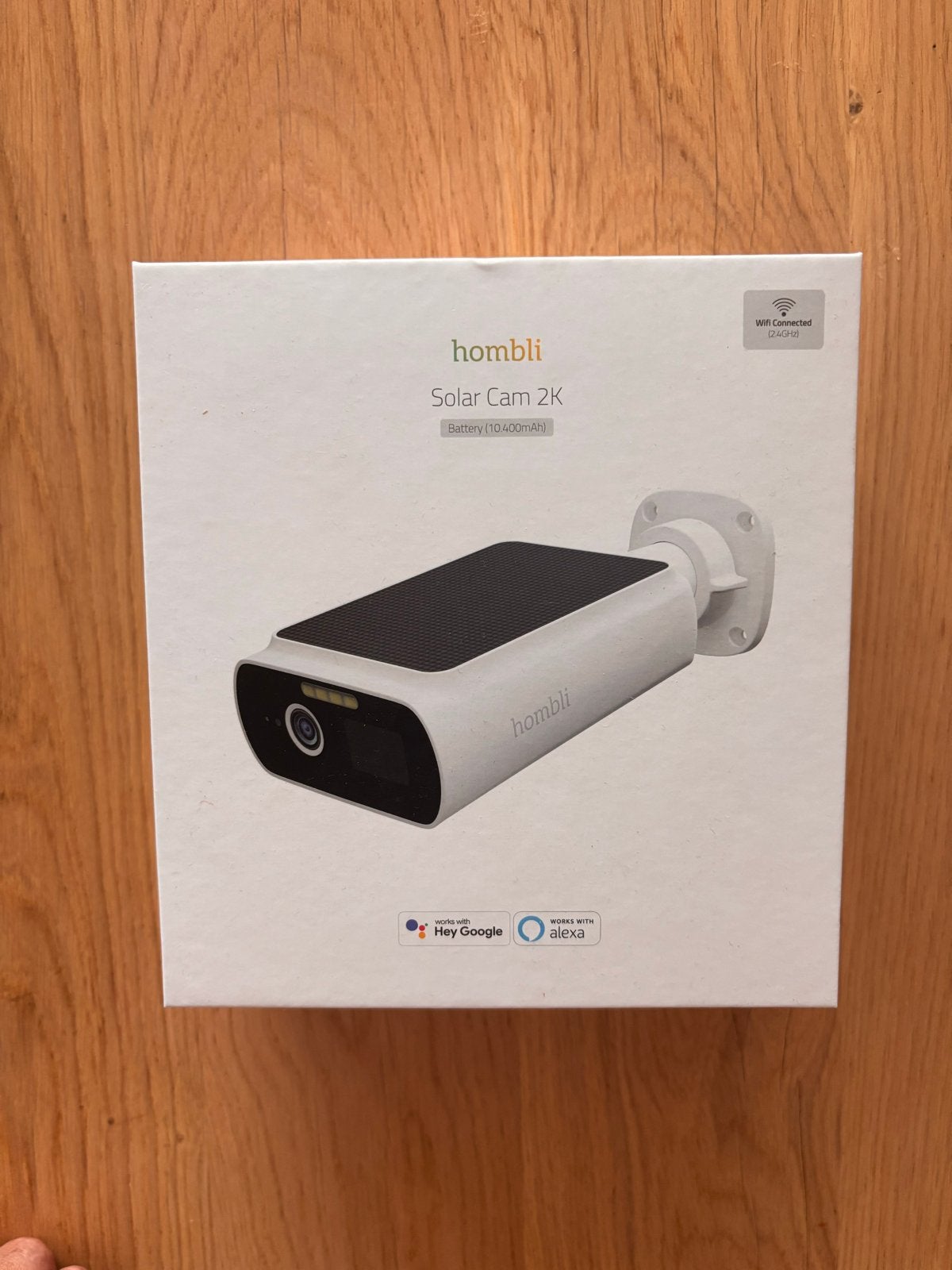 Hombli Solar Cam 2K - Buitencamera met zonnepaneel, Ophalen, Nieuw, Buitencamera