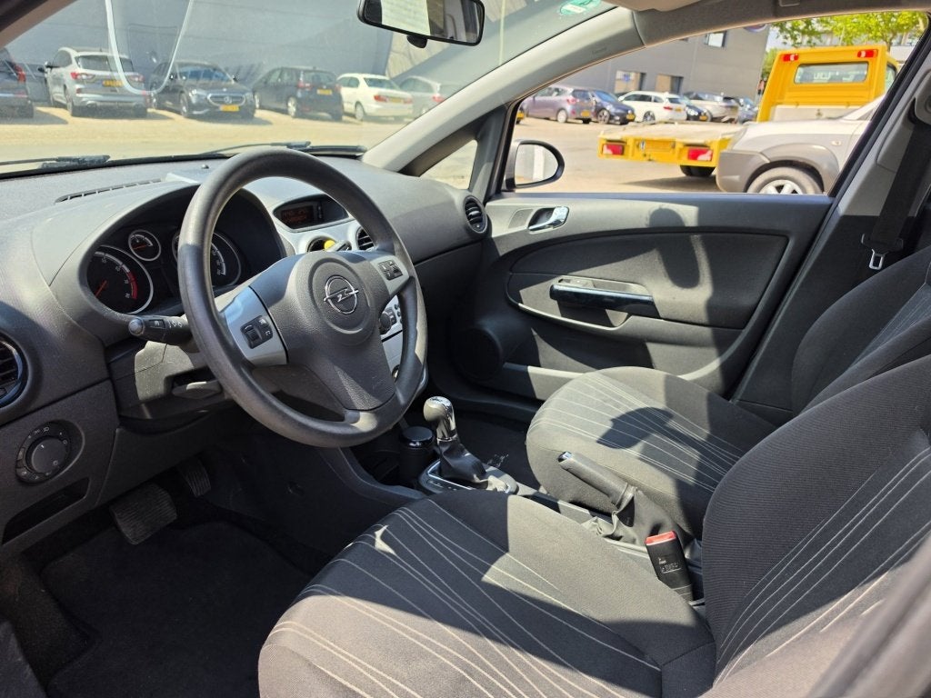 Opel Corsa 1.4-16V Enjoy Vol Automaat 5Drs Airco ✅, Automaat, 15 km/l, Gebruikt, 4 cilinders