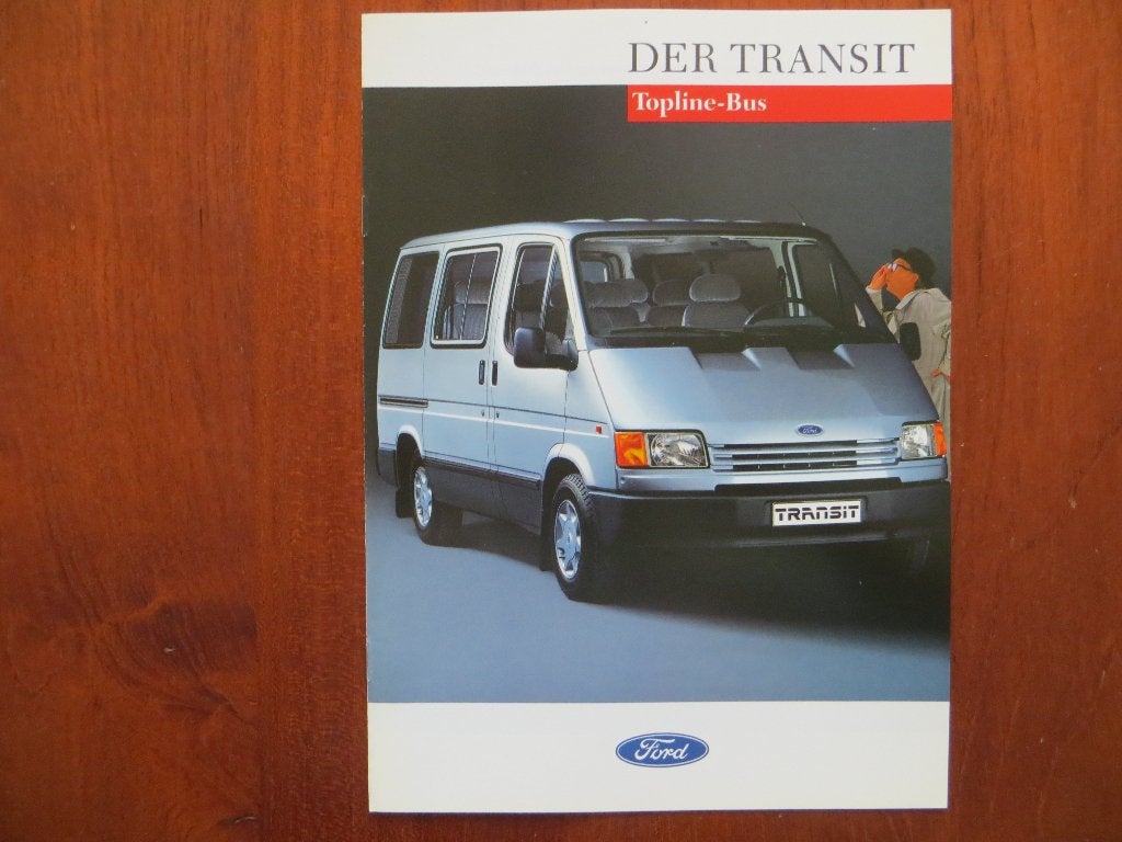 Ford Transit Topline-Bus (aug. 1989), Ophalen of Verzenden, Nieuw, Ford