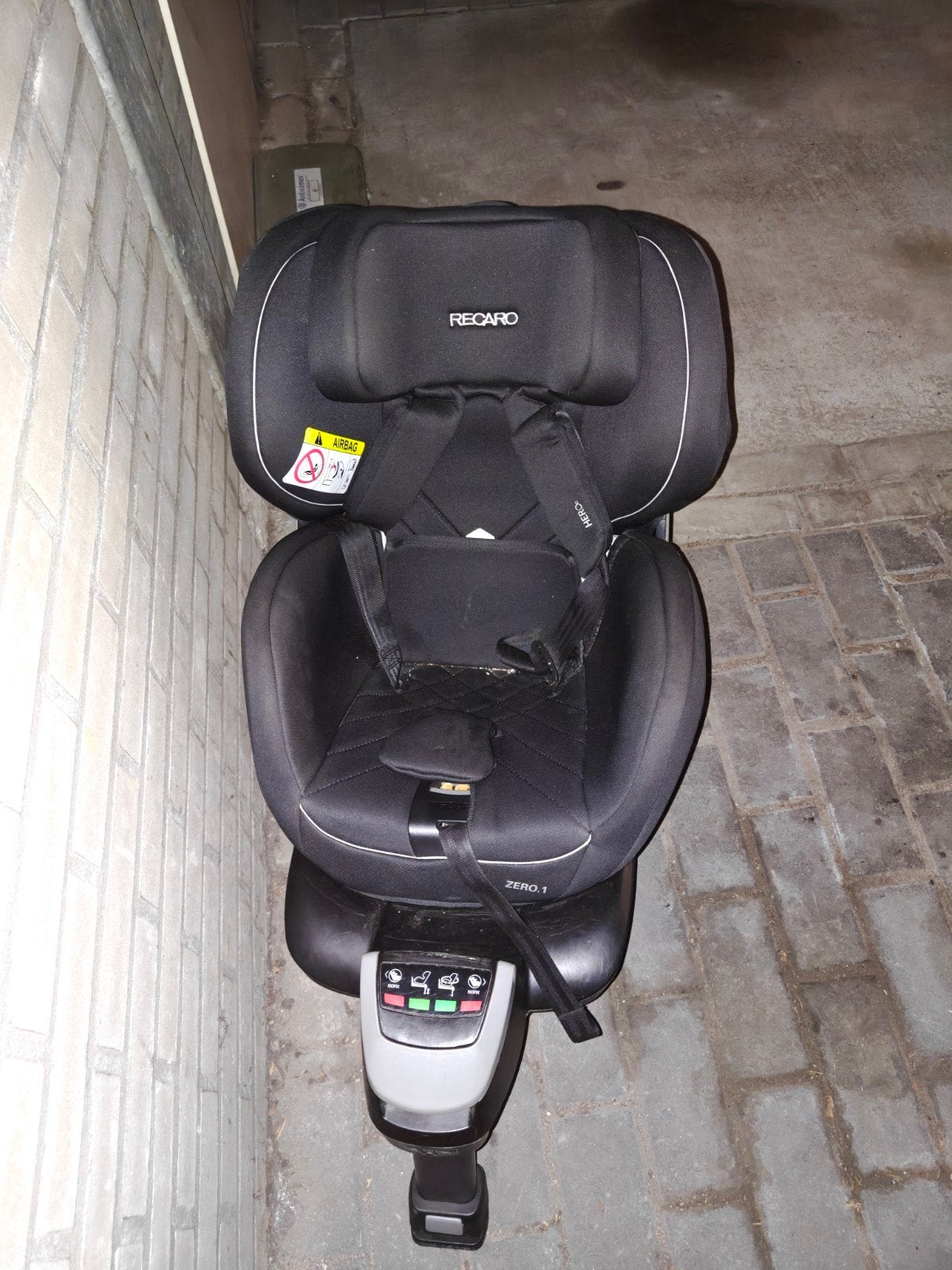 Recaro Zero.1 autostoel - Zwart - Isofix - Draaibaar, Kinderen en Baby's, Autostoeltjes, Ophalen