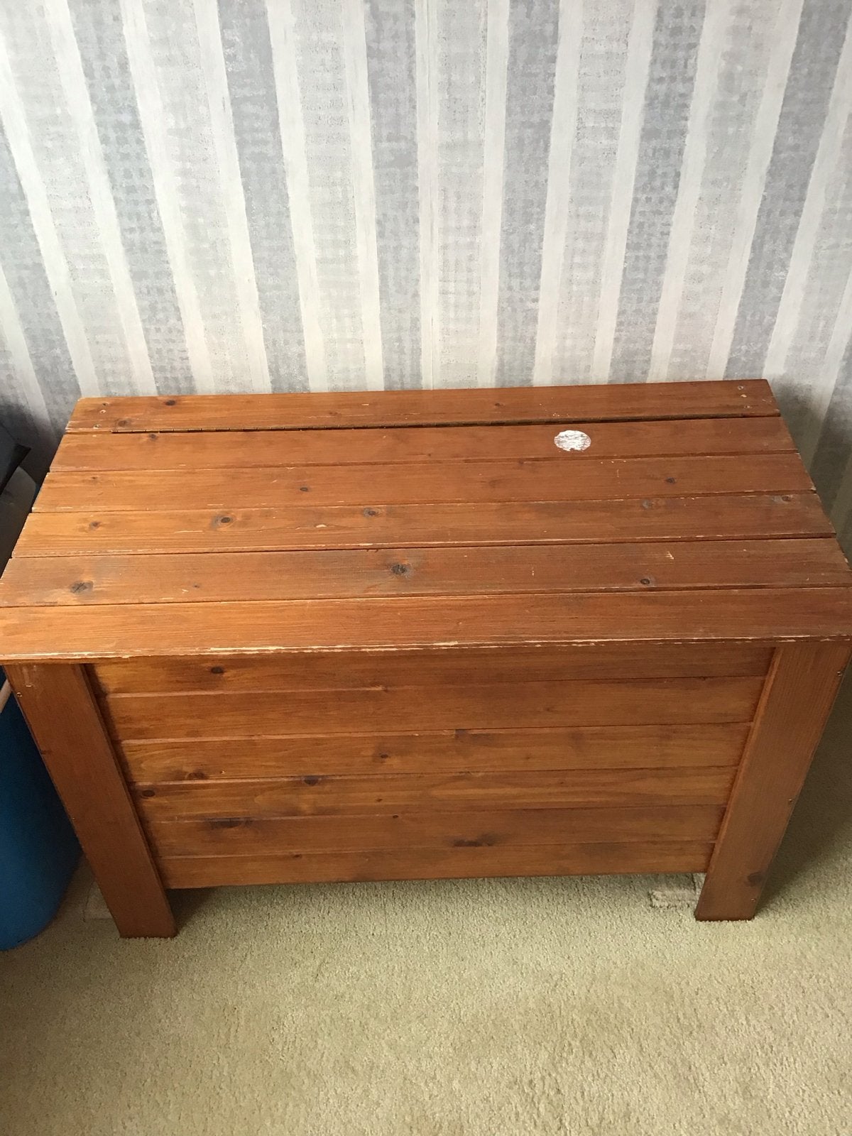 Houten opbergkist / speelgoedkist, 50 – 75, Gebruikt, 100 tot 150 cm, Ophalen of Verzenden