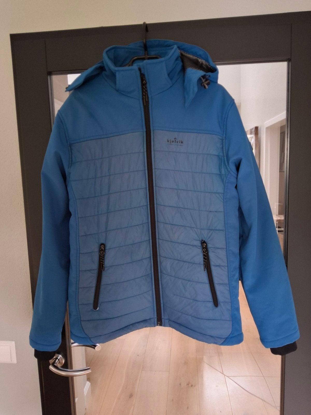 Kjelvik Vrijetijdsjas Maat M met afneembare capuchon, Kleding | Heren, Kjelvik, Ophalen of Verzenden, Gedragen, Maat 48/50 (M)