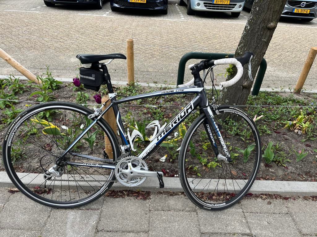 Merida Ride Lite dames racefiets met SPD pedalen - Maat 91, Gebruikt, Aluminium, Dames, Meer dan 20 versnellingen