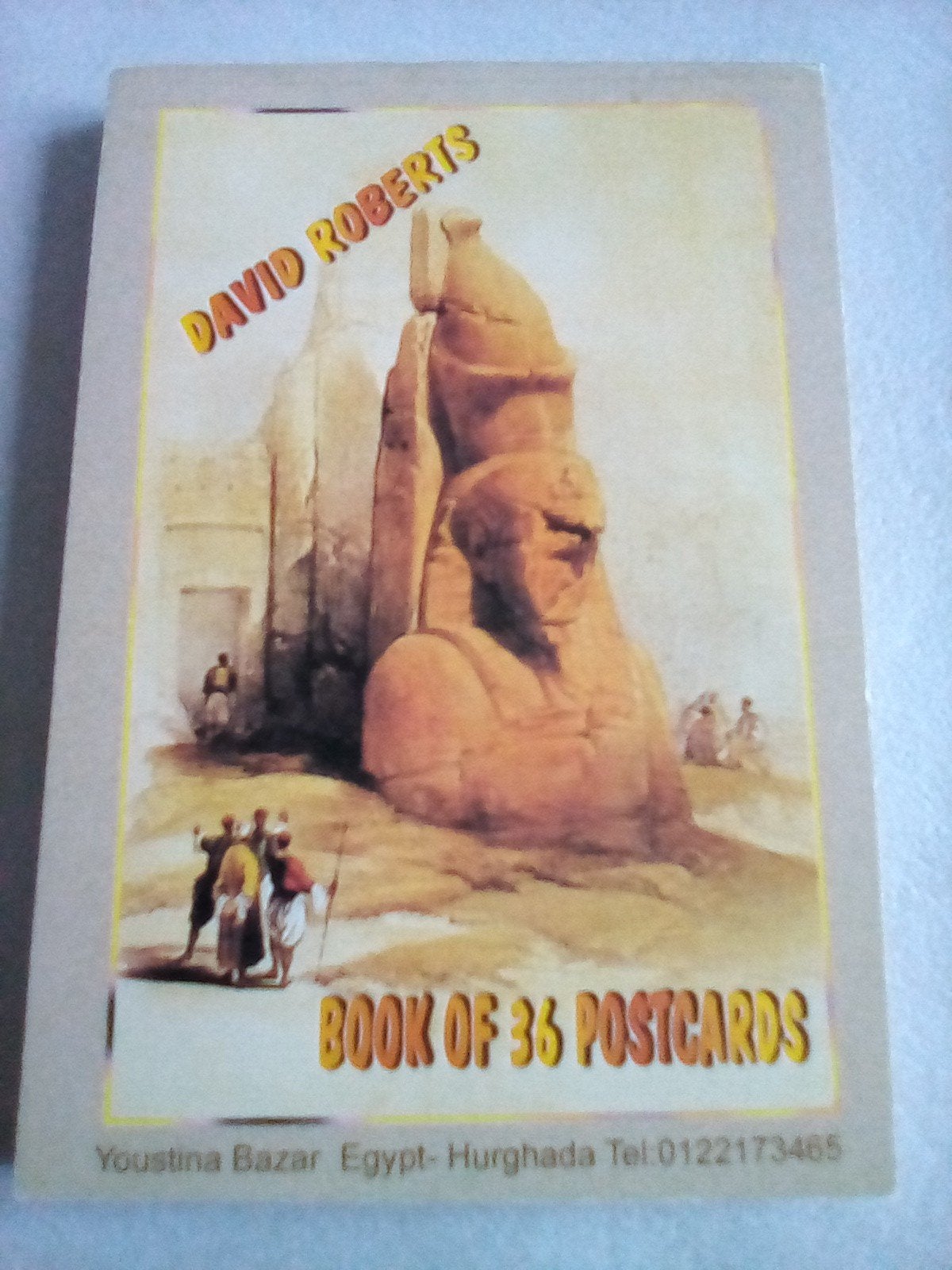 Book of 36 Postcards - David Roberts, Ophalen of Verzenden, 1980 tot heden, Ongelopen, Buiten Europa