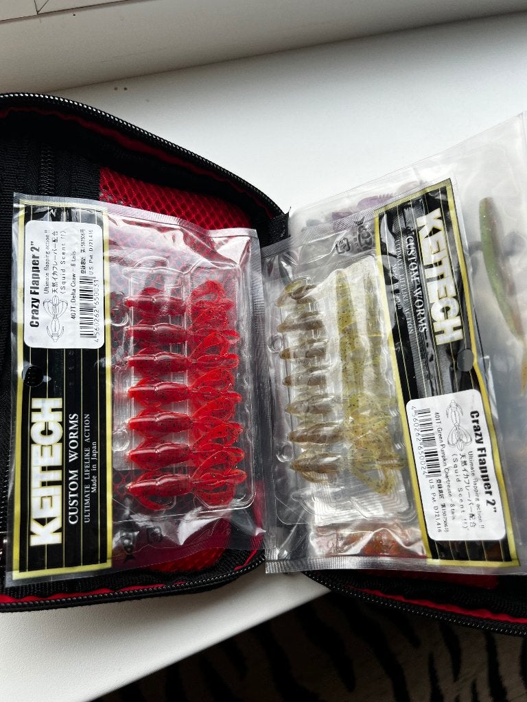 Foto 5 van MEGA UL Baars Set: SPRO Wallet + Keitech + Grote Partij