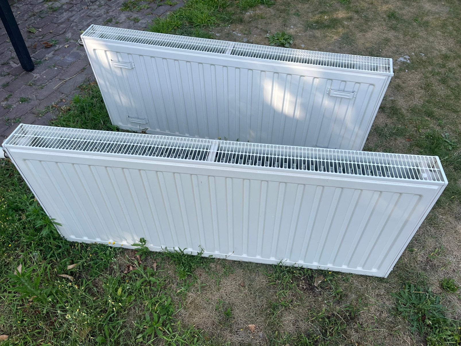2 stuks radiatoren 120x50cm, Doe-het-zelf en Verbouw, Verwarming en Radiatoren, Ophalen, 30 tot 80 cm, Gebruikt, Hoog rendement (Hr)