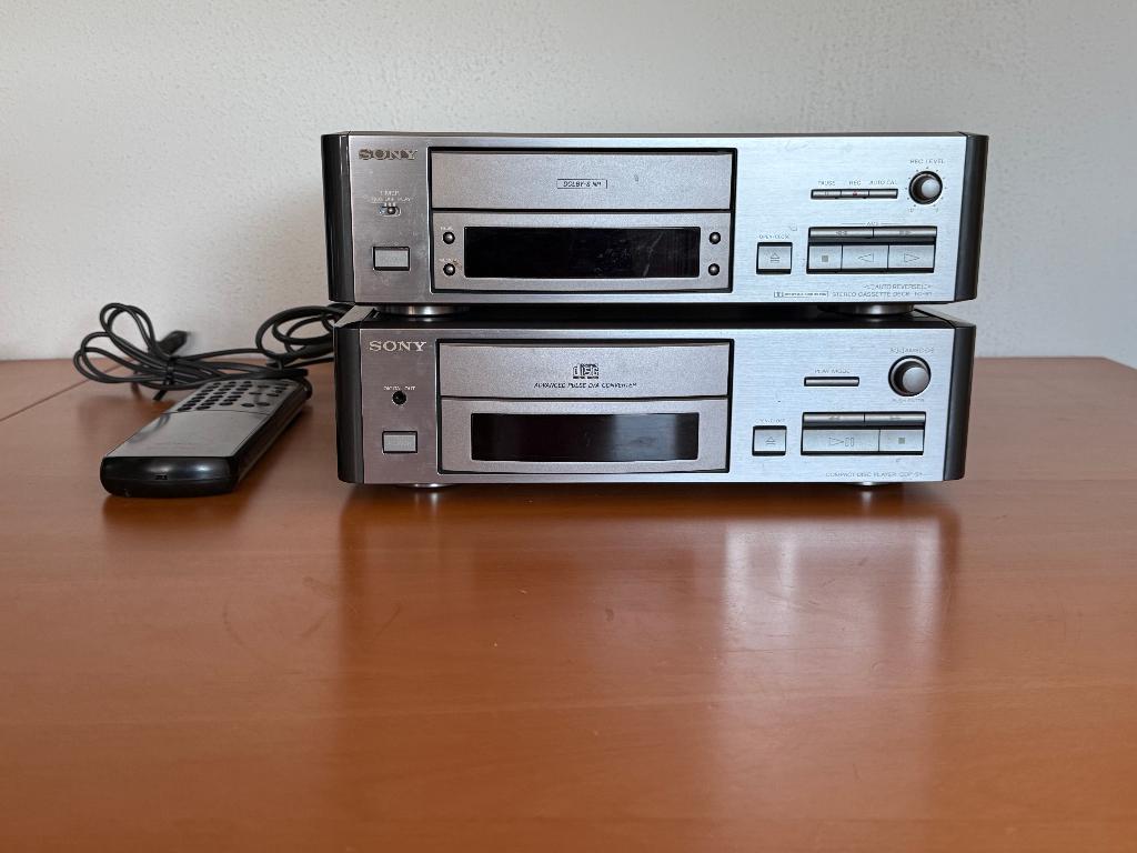 Sony TC-S1 en Sony CDP-51, Ophalen of Verzenden, Enkel, Sony