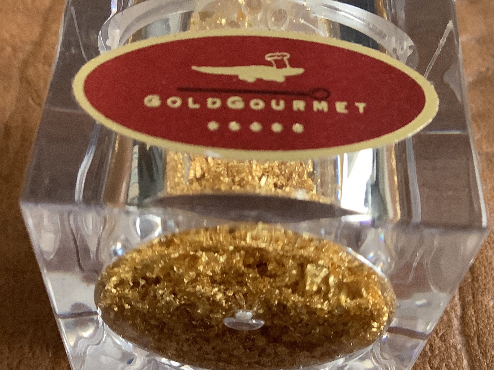 100% echt Goud- gourmet, Ophalen of Verzenden, Zo goed als nieuw, Goud