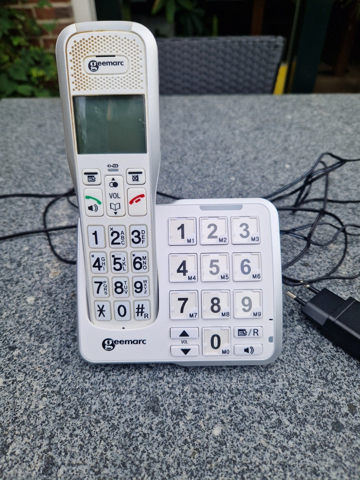 Geemarc Amplidect 595 Photo draadloze telefoon, Telecommunicatie, Ophalen of Verzenden, Zo goed als nieuw, 1 handset