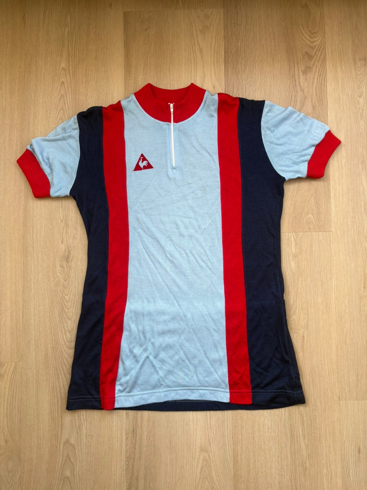 Vintage wielershirt koerstrui Le Coq Sportif, Ophalen of Verzenden, Zo goed als nieuw, Bovenkleding