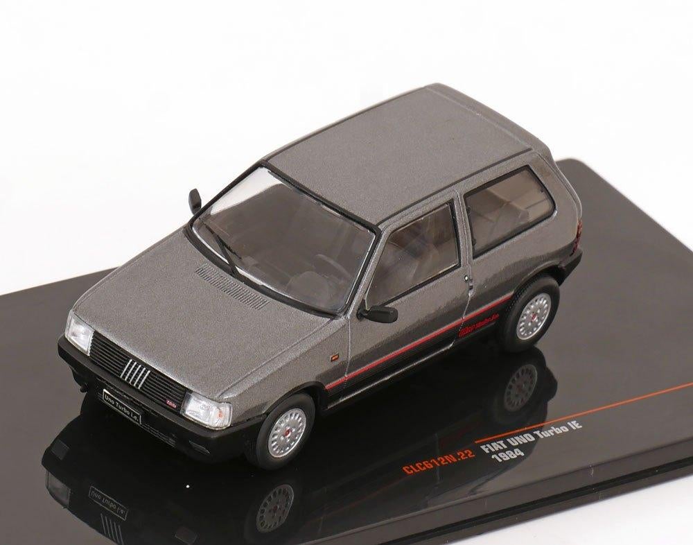 Fiat Uno Turbo iE 1984 Grijs Metallic 1-43 Ixo Models, Overige merken, Tschuiten@hotmail.com, Duitsland, Auto