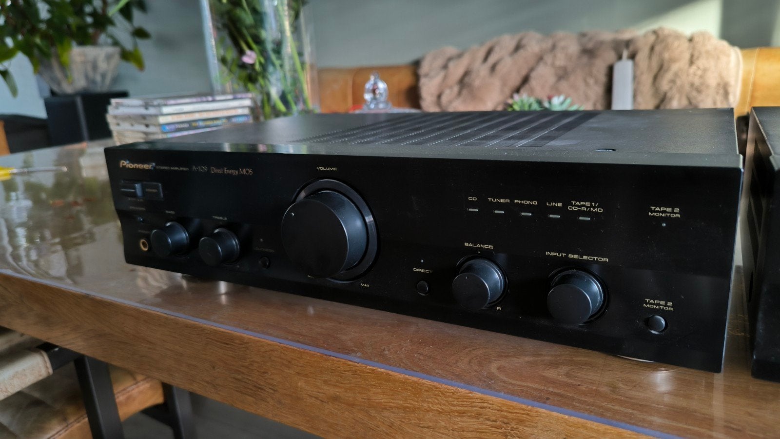 Pioneer A-109 Stereo Versterker - Dual Energy MOS, Gebruikt, Ophalen of Verzenden, Pioneer, Minder dan 60 watt