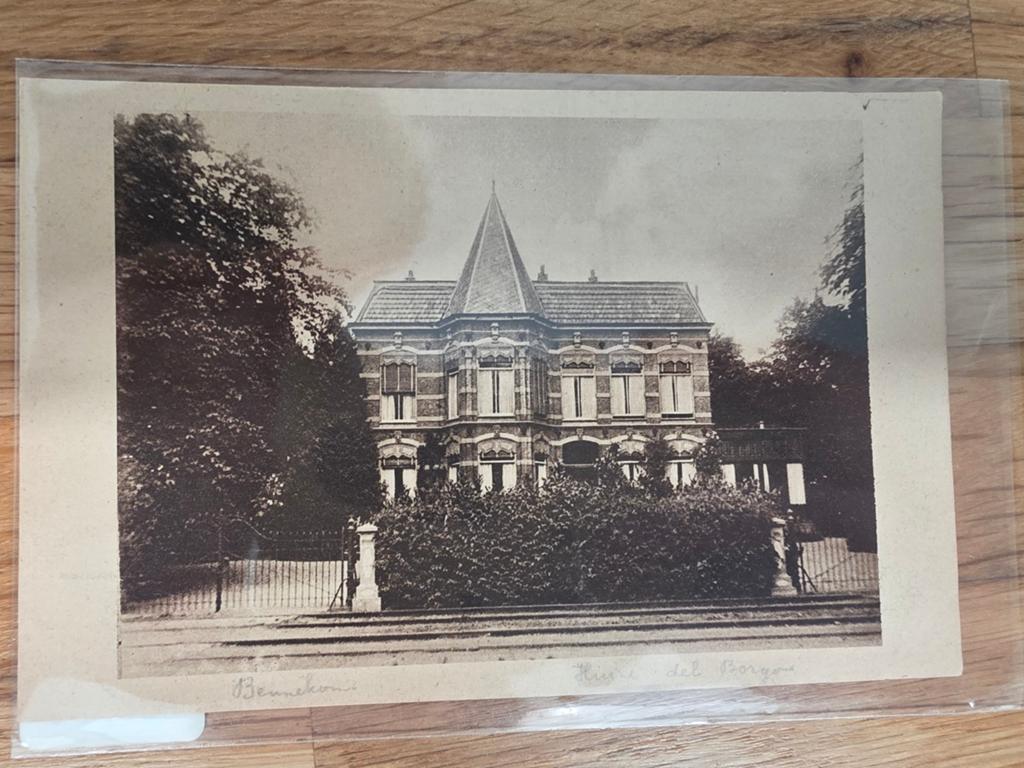 Oude Ansichtkaart Huize Del Borgo Bennekom, Ophalen of Verzenden, Voor 1920, Ongelopen, Gelderland