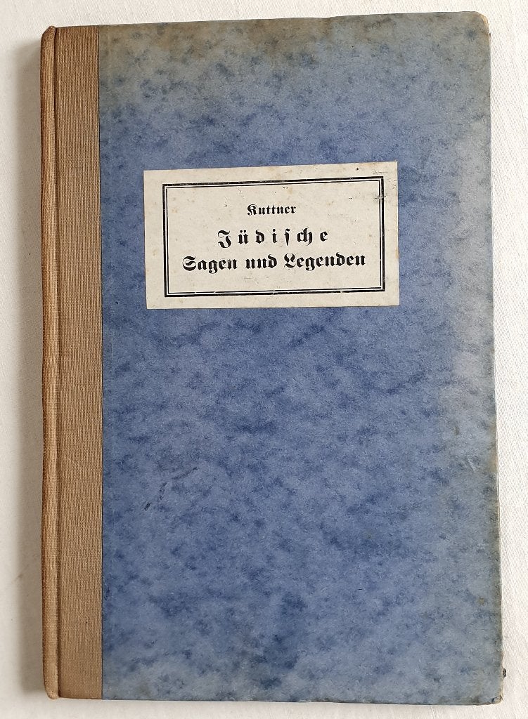 In gotisch Duits schrift: 40 Joodse sagen en legenden, 1926, Verzenden, Dr. Bernhardt Ruttner