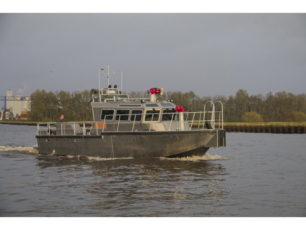 Alumax Worker 41,aluminium werkboot, op bestelling leverbaar